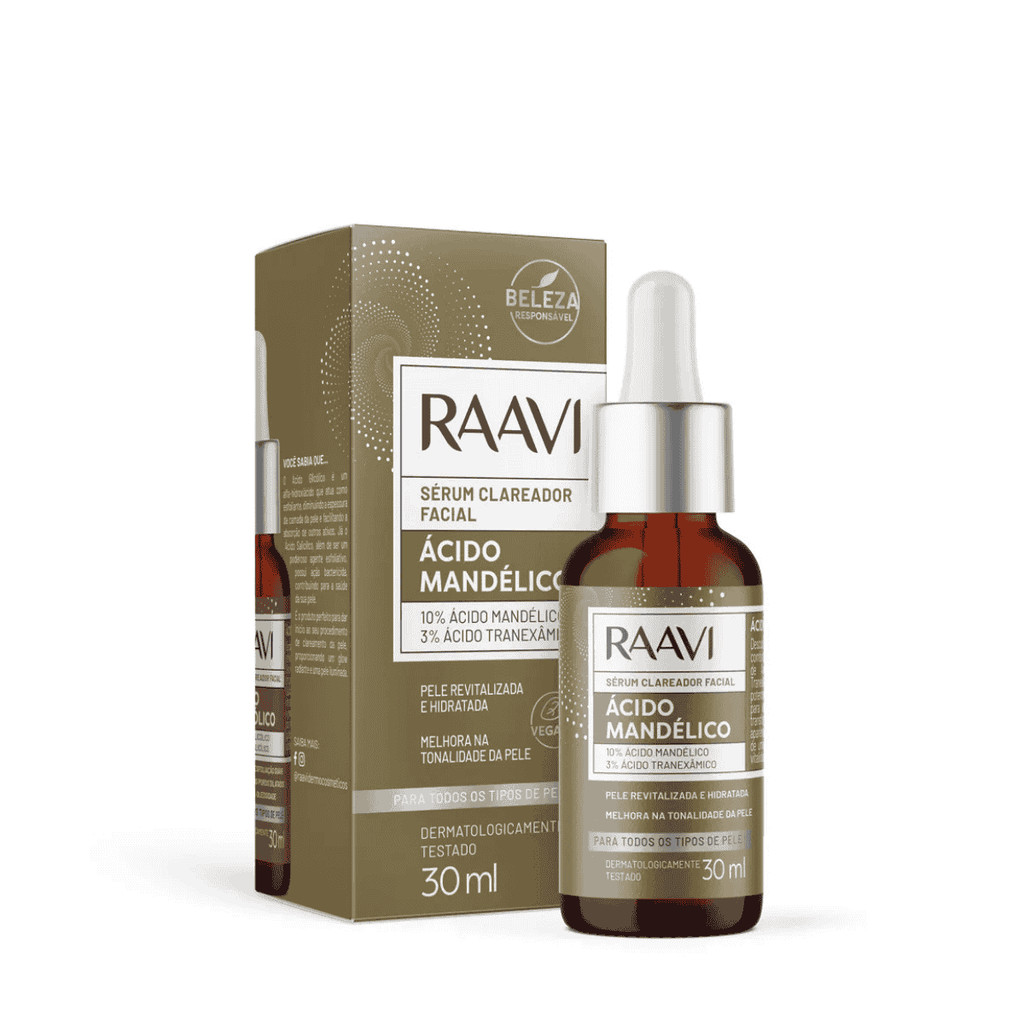 Imagem do produto Sérum Clareador Facial Ácido Mandélico 30ml - Raavi