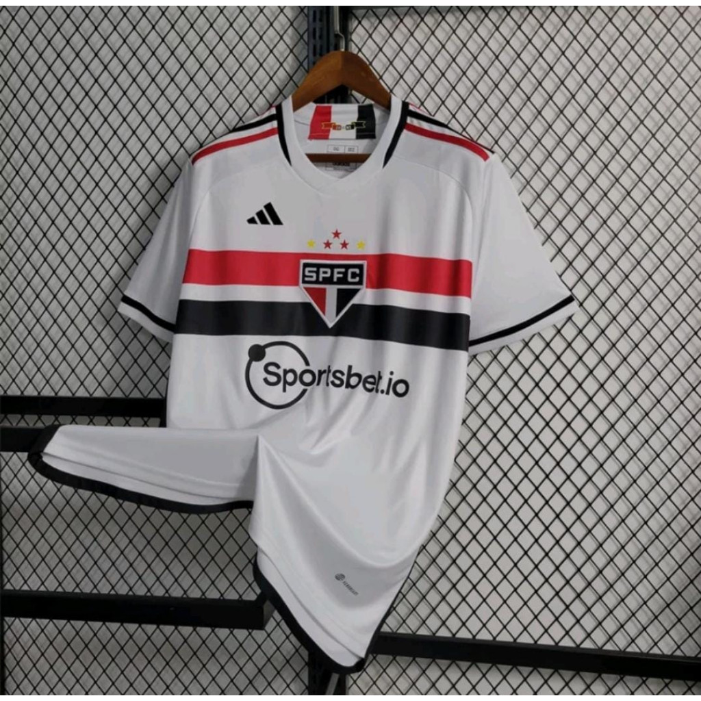 Camiseta De Time São Paulo 2023/24 Home Torcedor Camisa 1