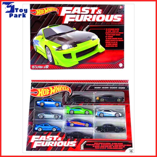 Hot Wheels Velozes e Paixão Coleção de modelos de liga leve HNR88 Mitsubishi HNW46 Caixa de presente de caixa de cor Spe