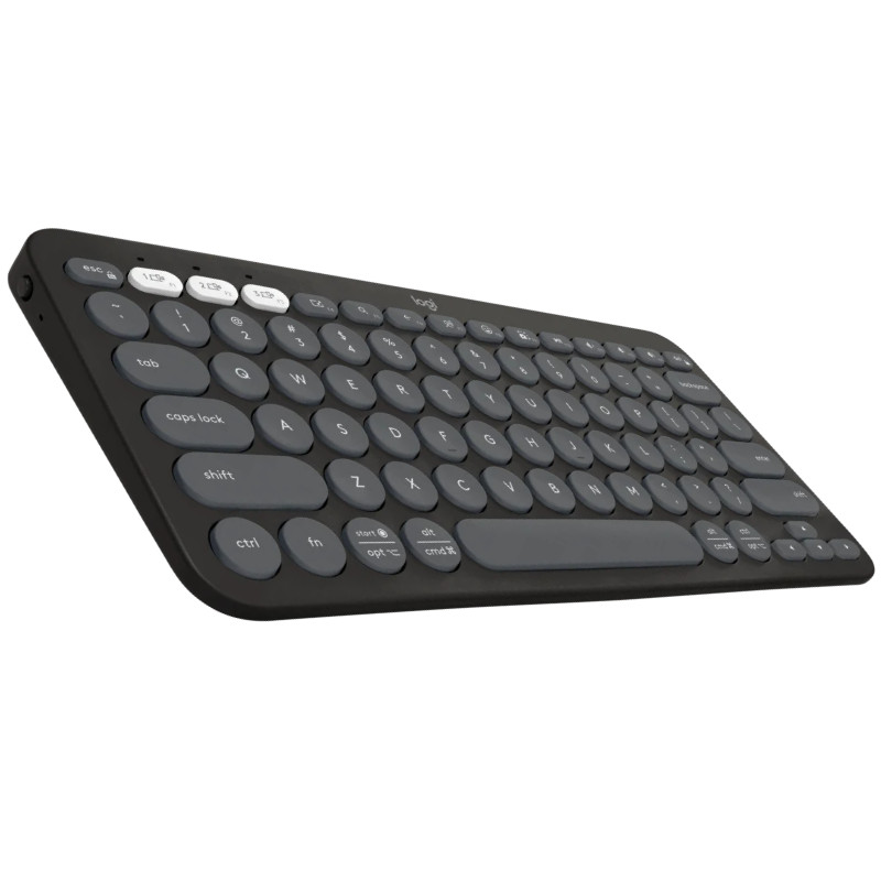 Teclado Bluetooth LOGITECH K380S Pebble Key 2 Grafite