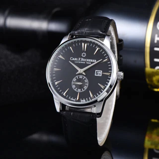 2025 Carl F . Relógio De Pulso De Quartzo Autoproduzido Bucherer Com Movimento 00.10917.08.33.01