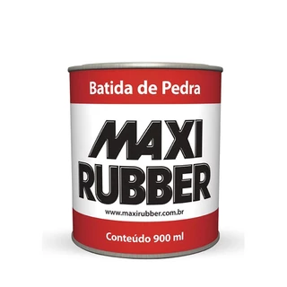 BATIDA DE PEDRA PRETO MAXI RUBBER 900ML em Oferta na Shopee