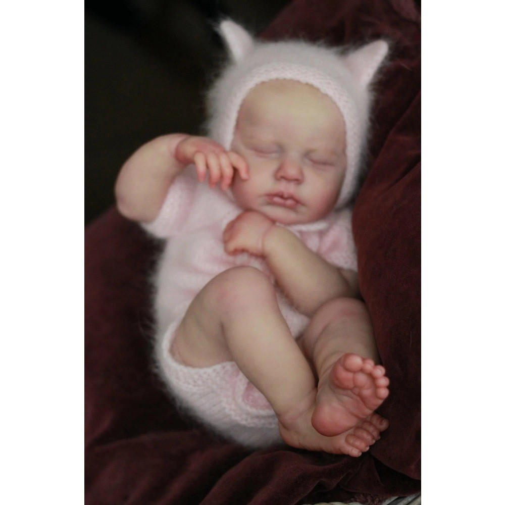 Boneca Bebê Reborn Abigail 48cm Realista Mundo Kids