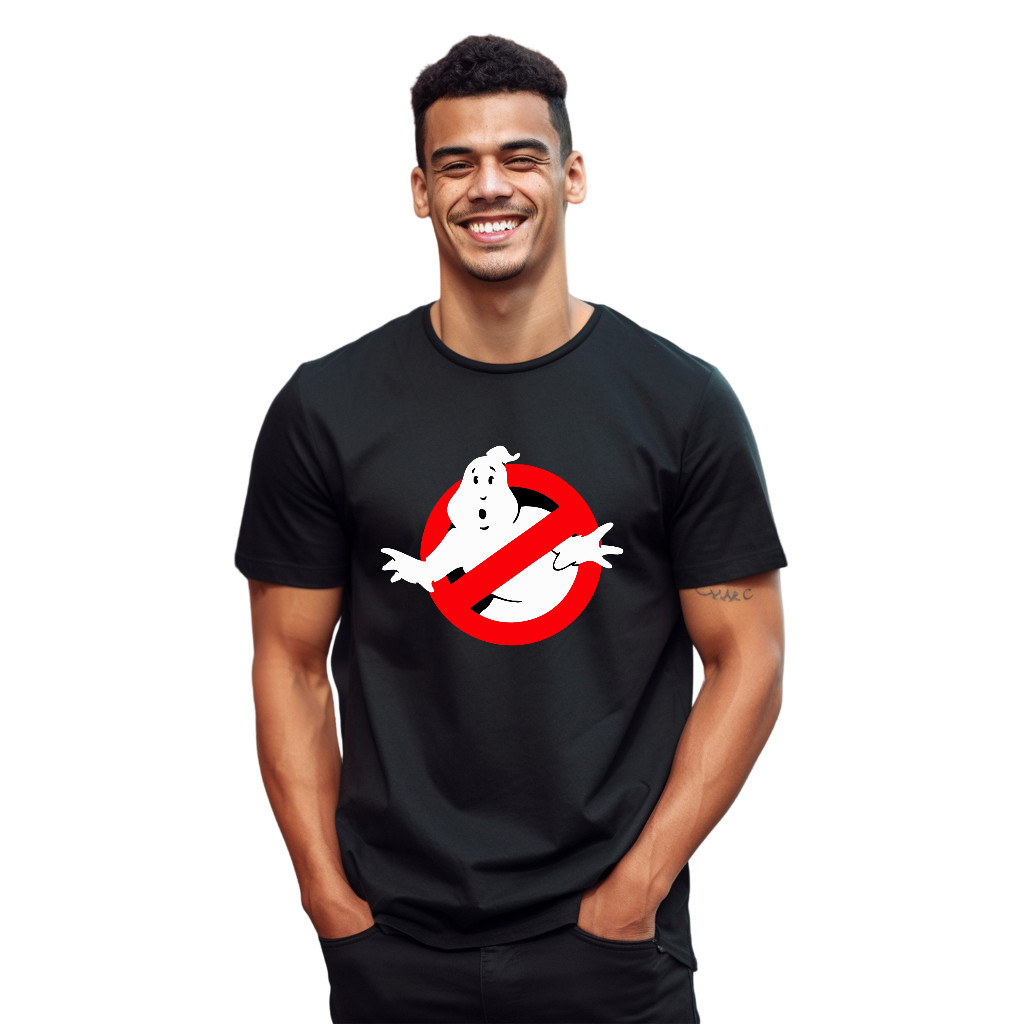 Camiseta Streetwear Ghostbusters Caça Fantasmas 100% Algodão Envio Imediato trendbox mania