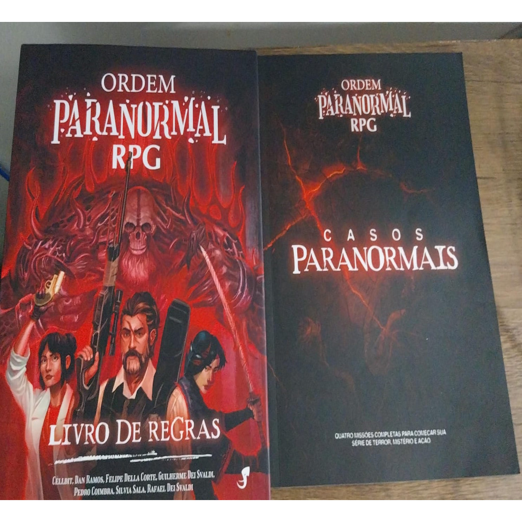 Ordem Paranormal RPG Livro de Regras autor Lange, Rafael | Shopee Brasil