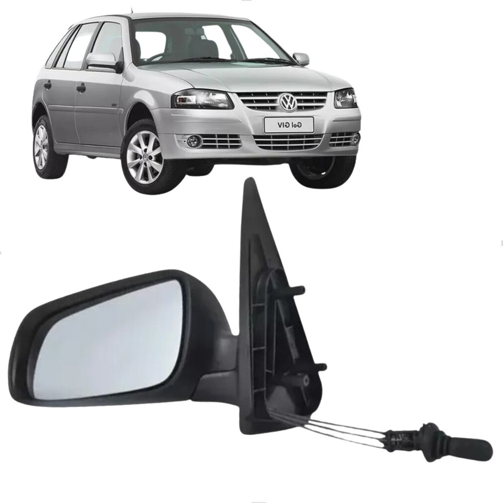 Retrovisor Gol G4 Lado Direito 4 Portas 2004 2005 Ate 2014 | Shopee Brasil