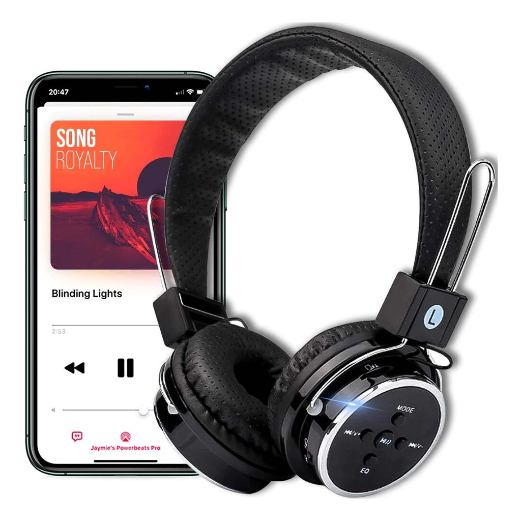 Fone De Ouvido Sem Fio Bluetooth com Microfone Headset- Com Avarias estéticas