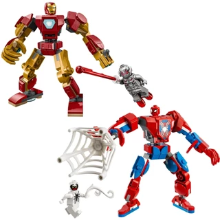 Lego Blocos De Montar Marvel Robô 2 Figuras 76307