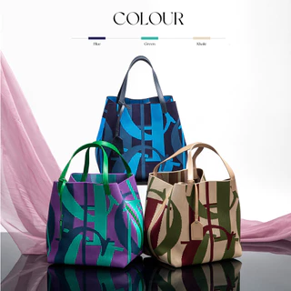Bolsa Tote Feminina Nova De Material Flyknit Ecológico Mamãe De Grande Capacidade