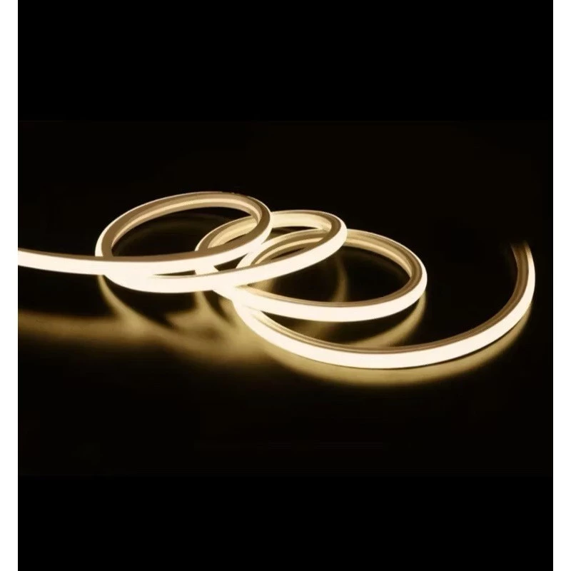 Mangueira Fita LED Neon Flex Branco Quente 3500K 110v/220V Metros — foto 4 de 5
