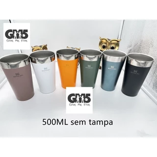 Copo Térmico Tipo Com Tampa E Abridor De Garrafas 500ML