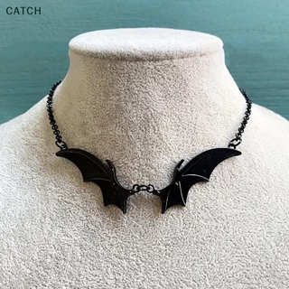 Capture Goth Vampiro Vintage Asas De Morcego Pingente Gargantilha Colar Natal Witchy Presente Para Mulheres Melhores Ami