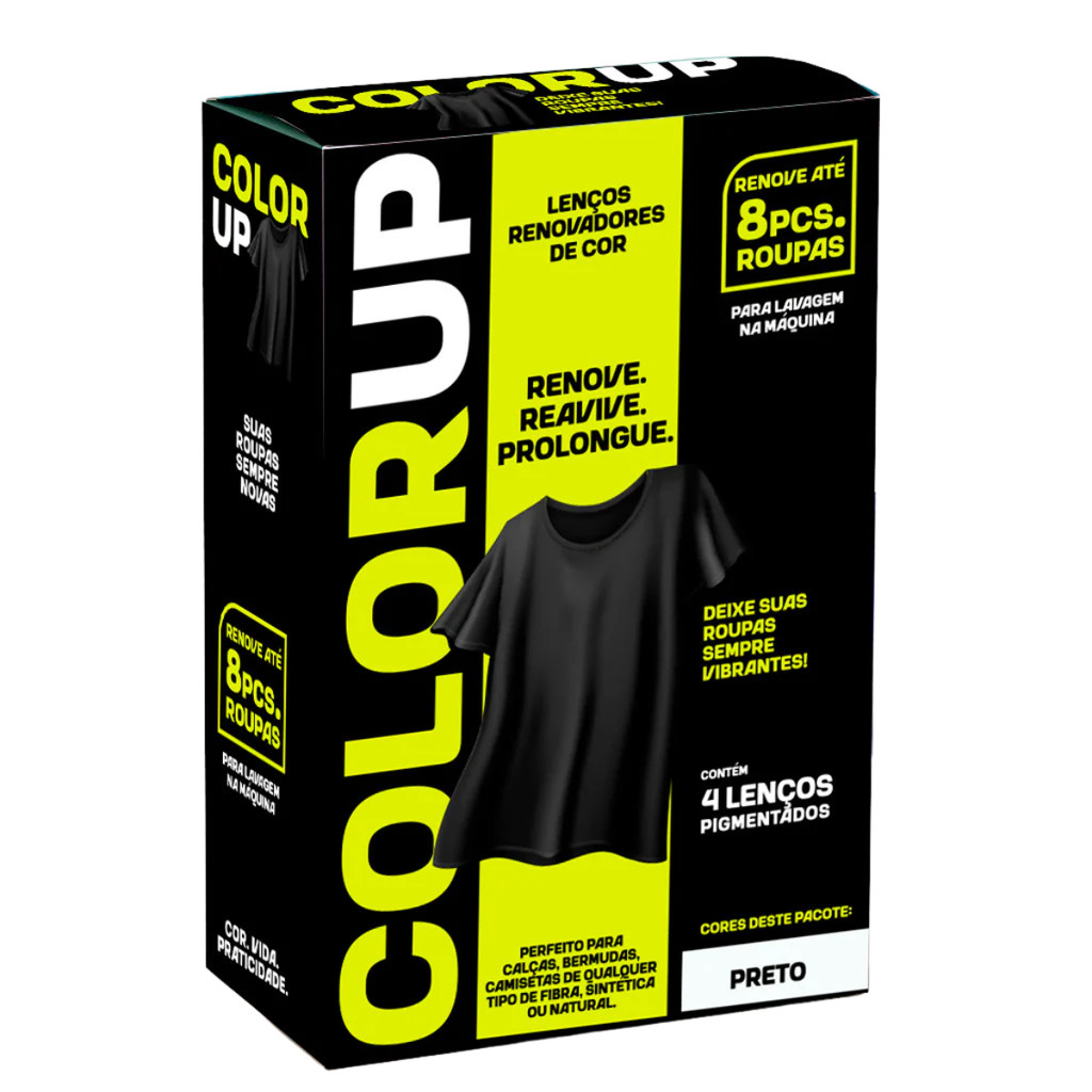 ColorUp – Lenços Renovadores de Cor