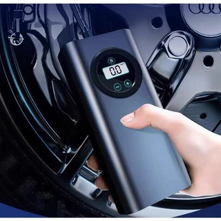V060 - Compressor Detector de Ar Portatil Recarregavél Com Fio Sem Fio Digital USB Calibrador Pneu de Carro Automóvel em Oferta na Shopee