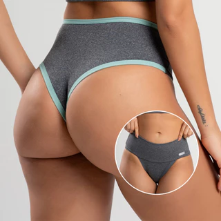 Kit 10 Calcinha cós alto segura barriga Cinta Modeladora Feminina calcinha cintura alta em Oferta na Shopee