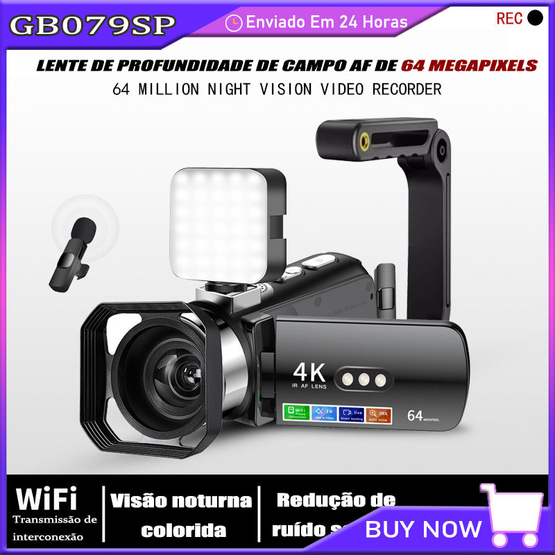 Câmera Filmadora Digital Full Hd Zoom 28x Com Led Filmadora ...
