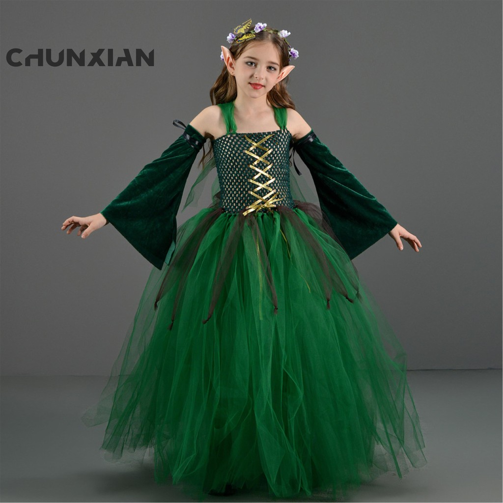 Medias Verdes De Carnaval Dress Me Up WZ-012G, Tamaño S/M, Ideales Para Halloween Y Disfraces De Elfo O Robin Hood