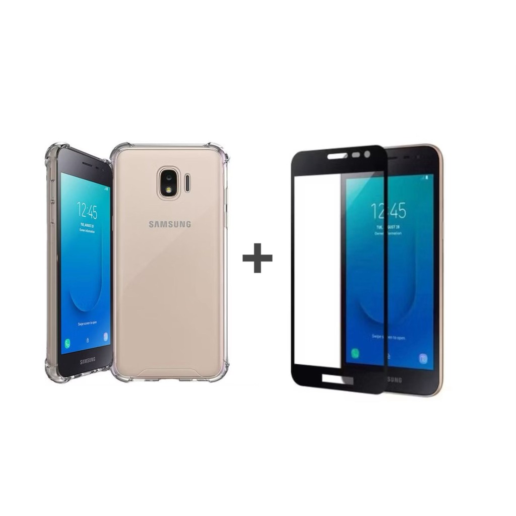 Capa Capinha Samsung J2 CORE Anti Impacto Transparente + película Vrido 3D / 9D
