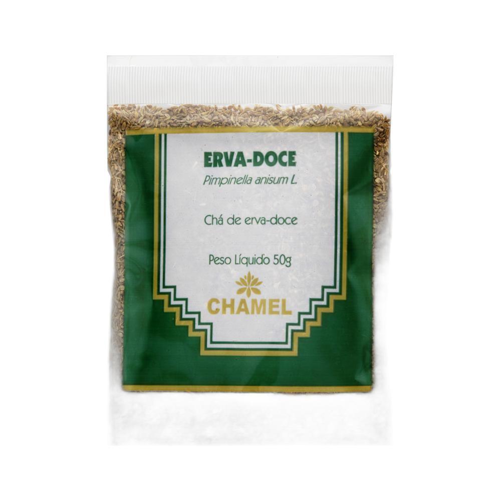 Kit 4x Chá Pacote Erva Doce 50g - CHAMEL | Shopee Brasil