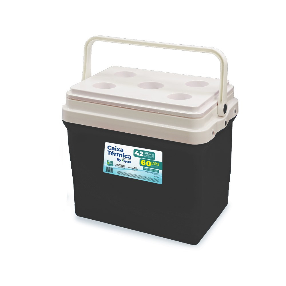 カステリ　XL Caixa térmica 42L Cooler Preta - XPLAST | Shopee Brasil