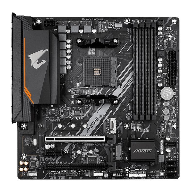 Placa Mae Gigabyte B550M Aorus Elite DDR4 Socket AM4 Chipset AMD B550