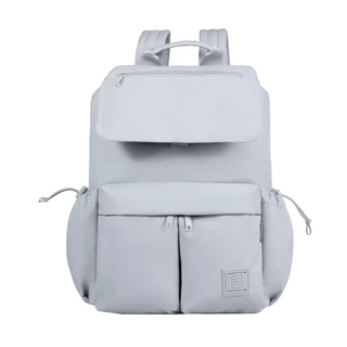 Mochila Feminina Esportiva Puff Cinza