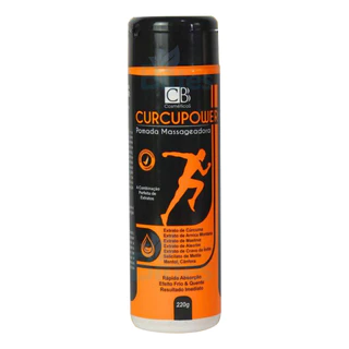 Pomada Massageadora Curcupower Cbb Cosméticos 220g