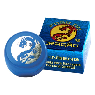 Pomada Para Massagem Fogo De Dragão Sofisticatto Ginseng