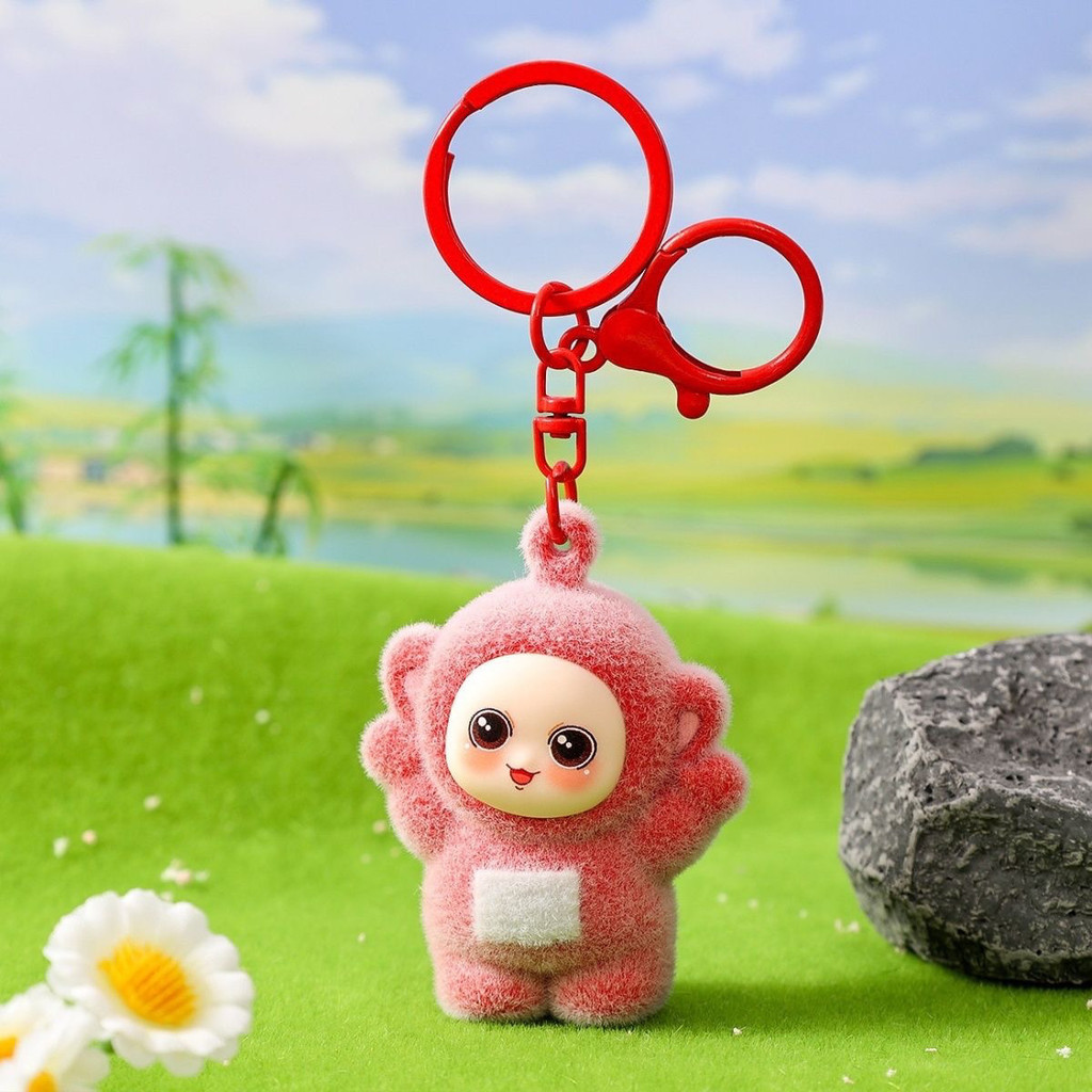 Quatro cores bebê reunindo série keychain bolsa pendurar