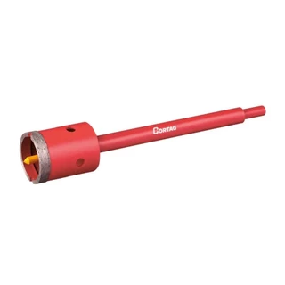 Serra Copo Diamantada 45mm Haste De 150mm - Cortag em Oferta na Shopee