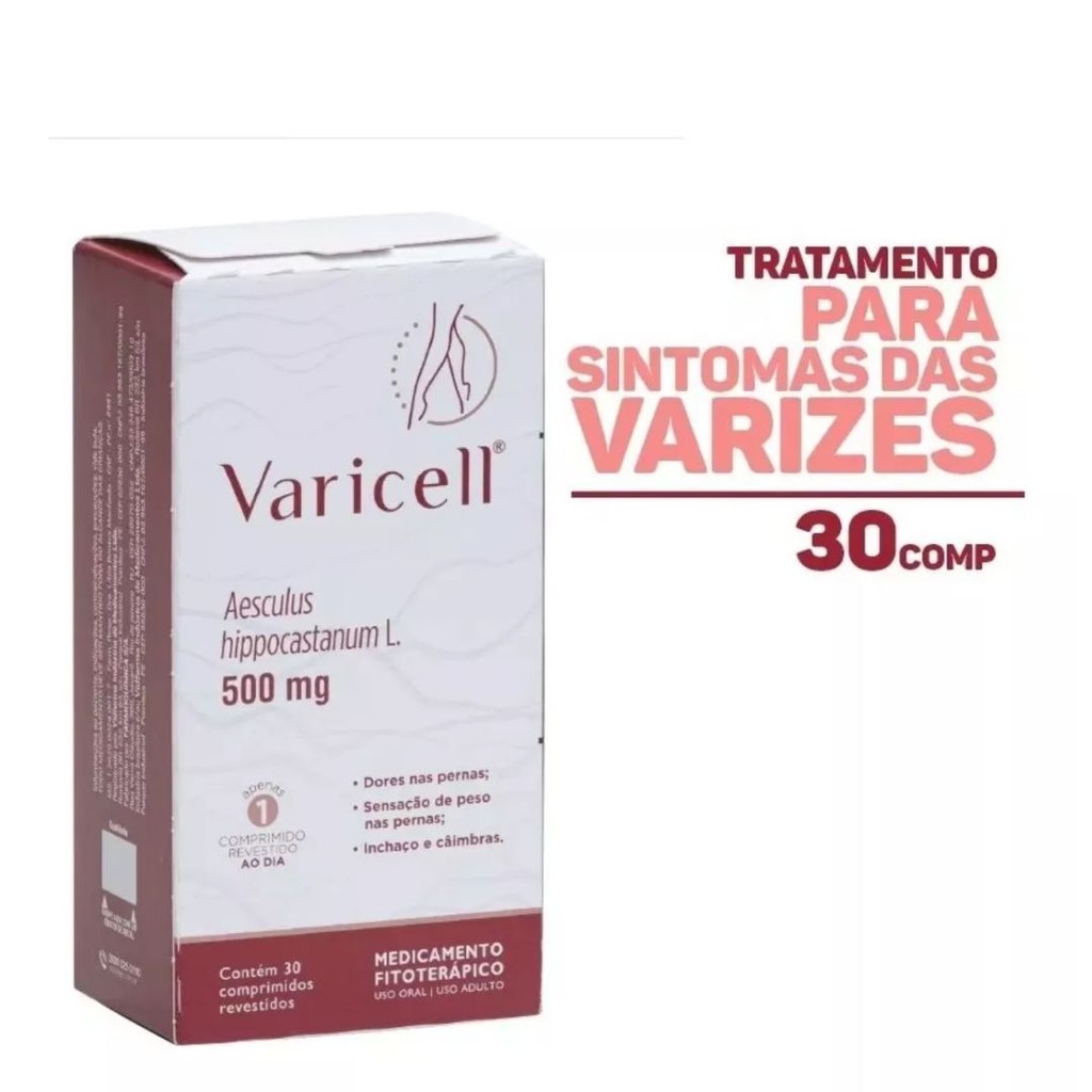 Varicell Com 30 Comprimidos | Shopee Brasil