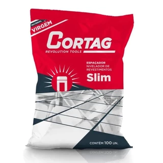 Espaçador Nivelador 2,0mm Slim 100 Peças - Cortag em Oferta na Shopee