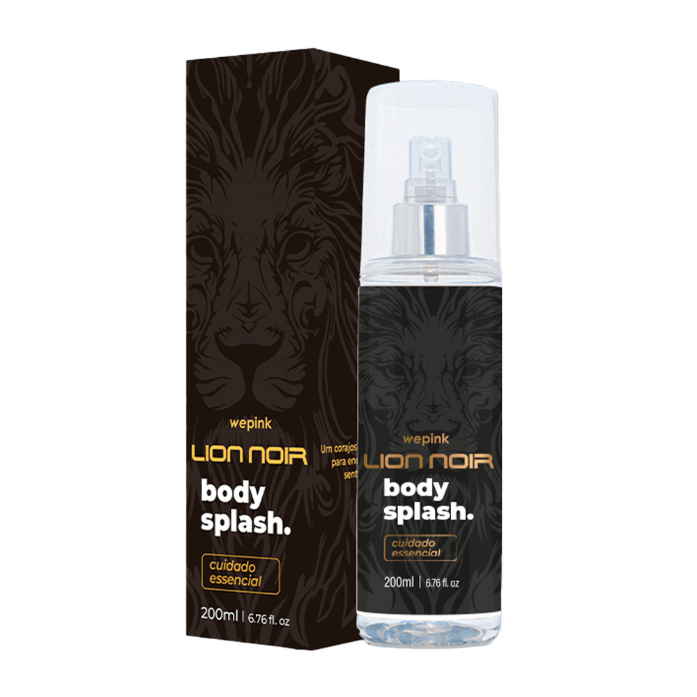 Body Splash masculino Lion Noir Desodorante Colônia 200ml - Wepink ...