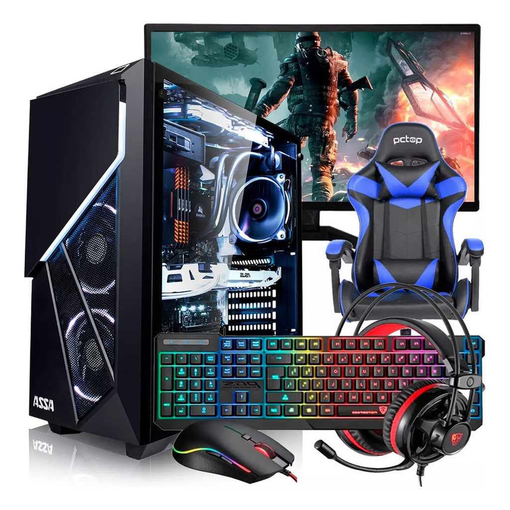【デスクトップPC】i5-7400 SSD480GB メモリ16GB GT730 Computador Pc Gamer Completo I5 Ssd 480gb 16gb Vga Gt730 | Shopee