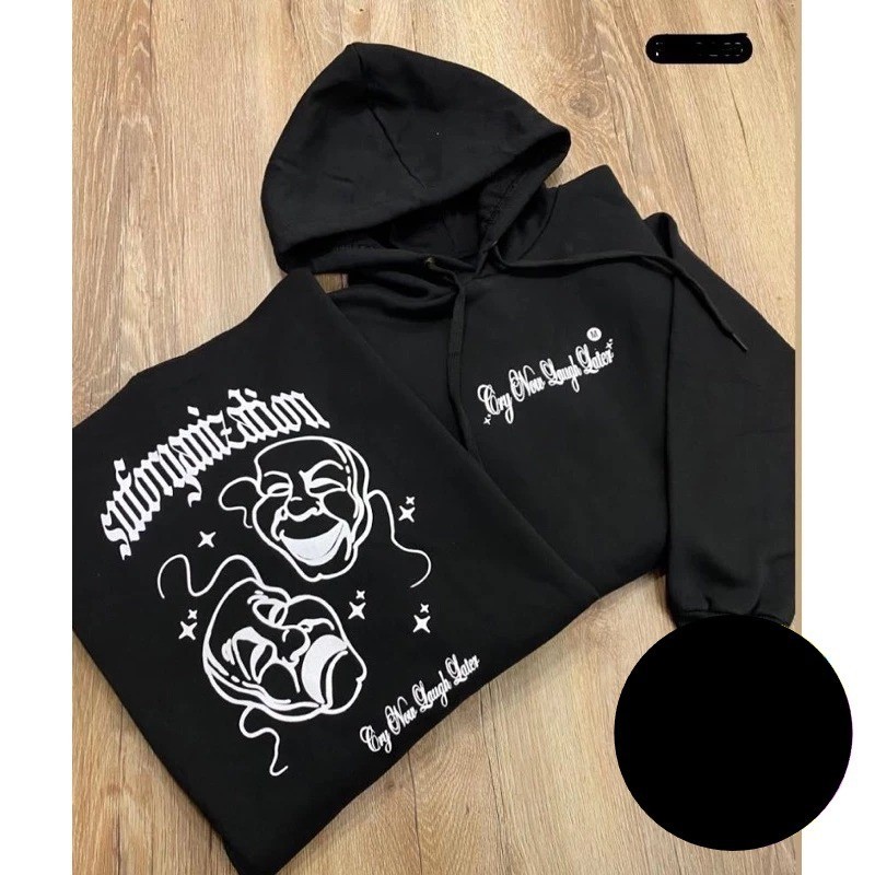 Blusa de frio Moletom 100% Algodão Unissex Suf Cry Now Moda Inverno Coleção Streetwear envio Rapido