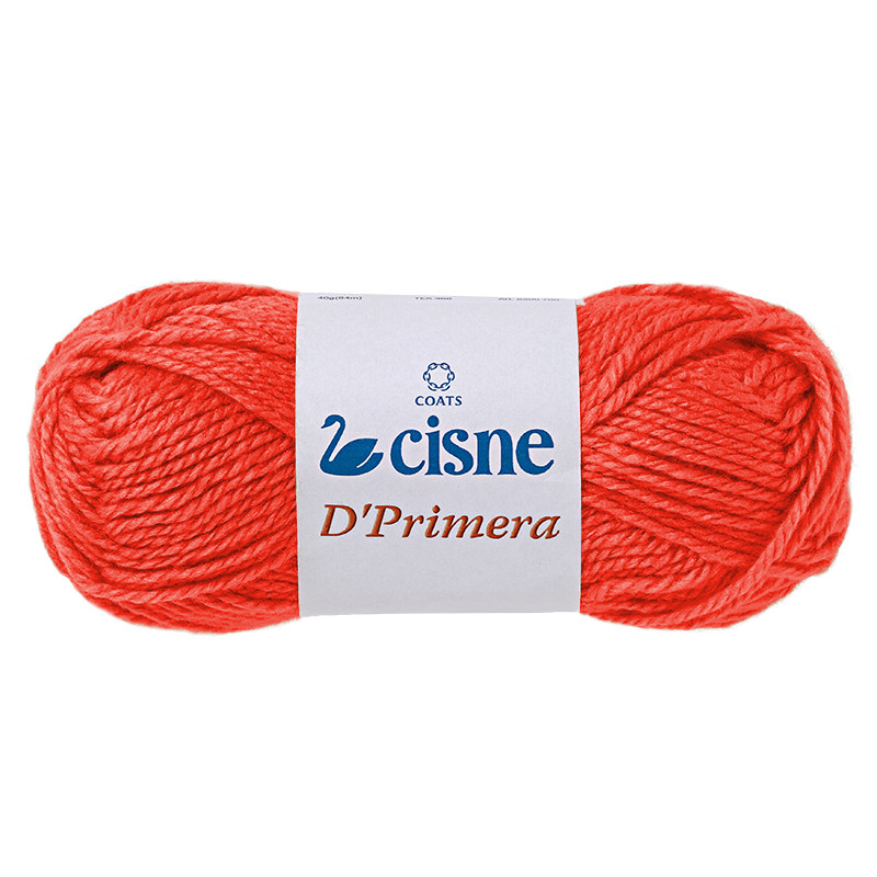 Lã Trico/Croche Cisne DPrimera/Tudo Tex 468 Com 2 Und de 40 Gramas