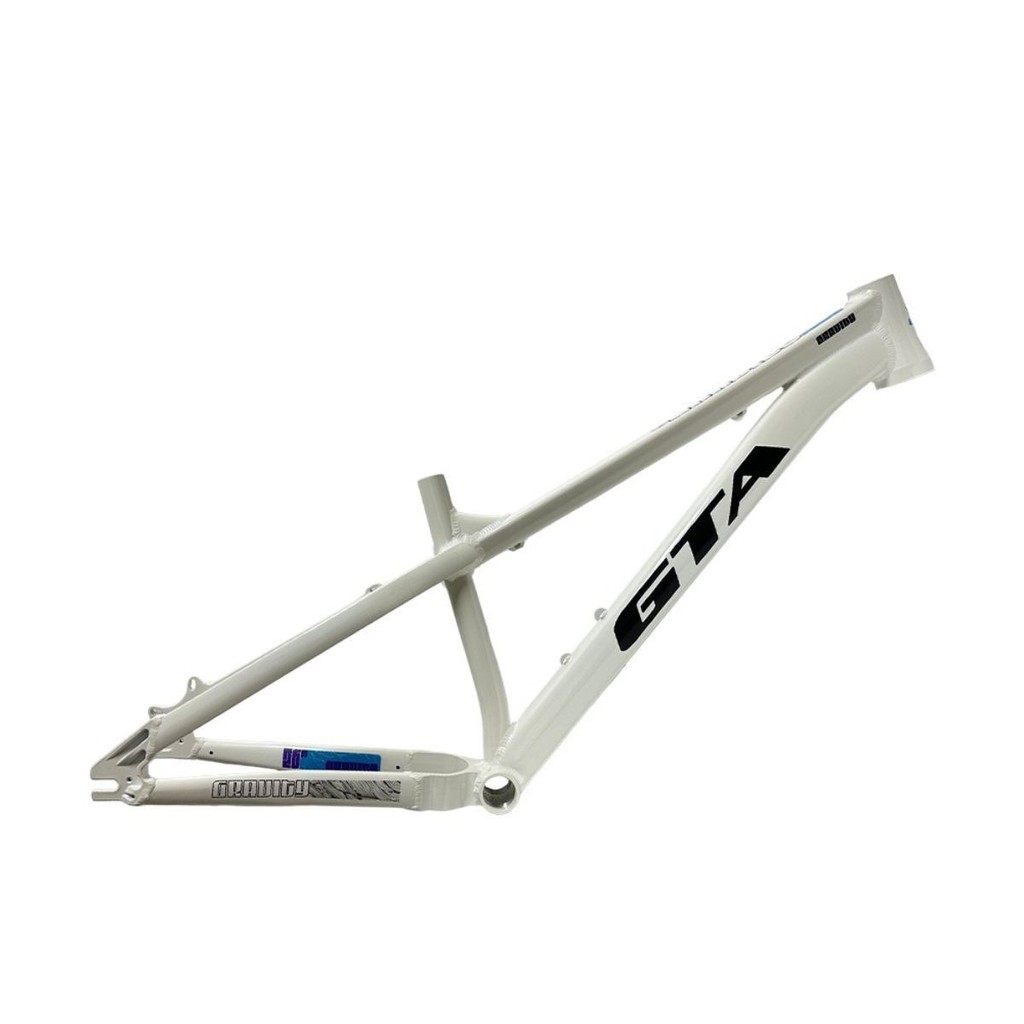 Quadro Bike Aro 26 Gta Gravity Freeride Grau 2025 Branco