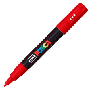 Caneta Posca PC-1M Vermelho Uni-Ball