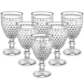 Jogo com 6 Taças de Vidro Verre 320ml 4806 - Mimo Style