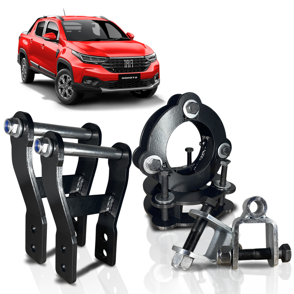 Kit Lift Completo Regulável 1 ou 2 Polegadas Strada 20/... | Shopee Brasil