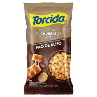 Salgadinho Torcida Pão de Alho 60g - Embalagem com 24 Unidades em Oferta na Shopee