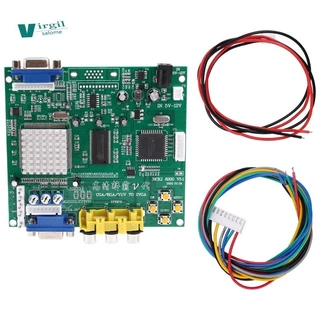 GBS8200 CGA/YUV/RGB Para Saída VGA Arcade Jamma Game HD Conversor De Vídeo Monitor De Placa LCD GBS-8200