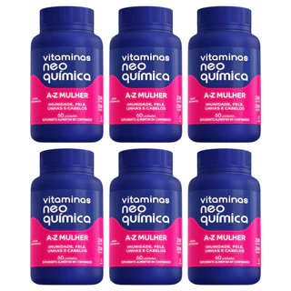 Vitamina Neo Química Mulher 60 Comprimidos- Kit 6 em Oferta na Shopee