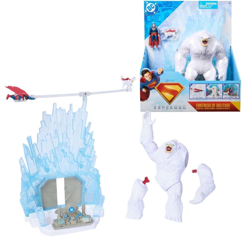 Conjunto Superman Krypto na Fortaleza da Solidão 4486 Sunny