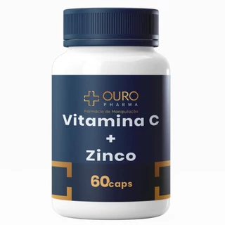 Vitamina C 500mg + Zinco Quelato 30mg Imunidade em Oferta na Shopee