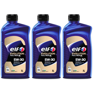 Kit 3x Óleo Sintético 5W-20 Elf Evolution Full-Tech FEX