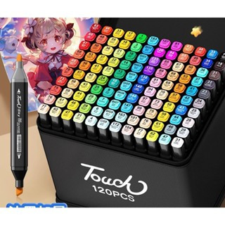 Canetinha Touch kit de 262 cores marcador com ponta dupla | Shopee