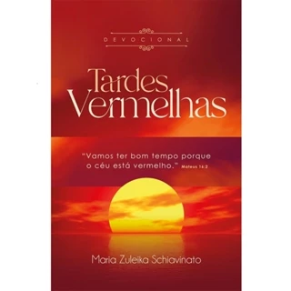 Devocional Tardes Vermelhas | Vamos ter bom tempo porque o céu está vermelho | Maria Zuleika em Oferta na Shopee
