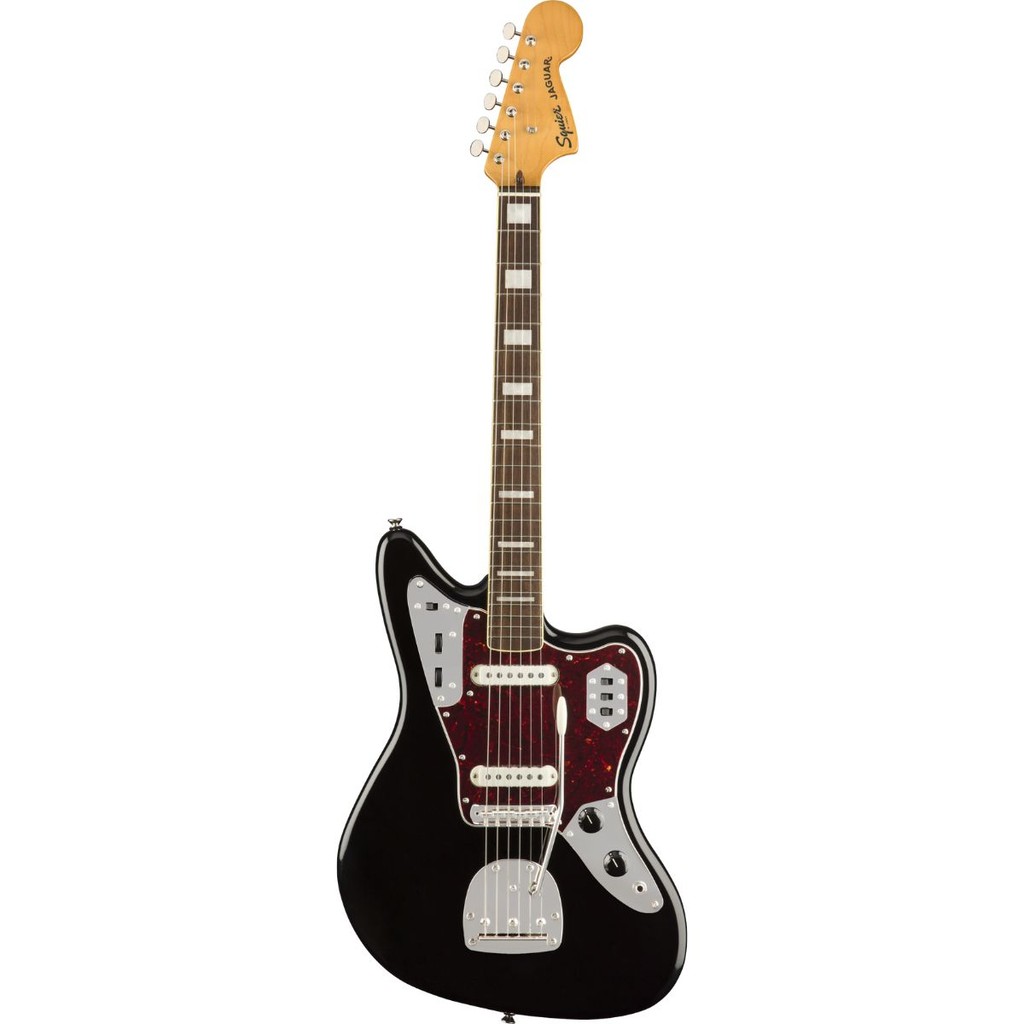 Guitarra Fender Squier Jaguar Classic Vibe 70S Black | Shopee Brasil