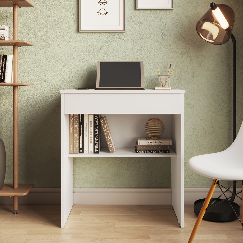 Escrivaninha Infantil Compacta Com Gaveta Multiuso Mais Vendida Ideal Para Home Office Estudos